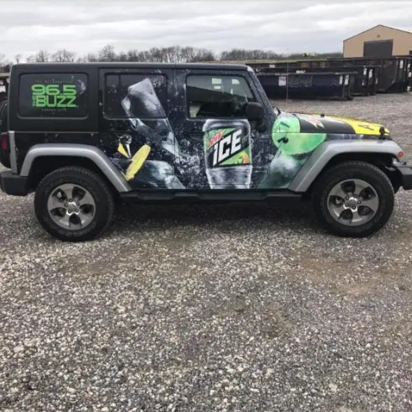96.5 the Buzz Custom Vinyl Wrap