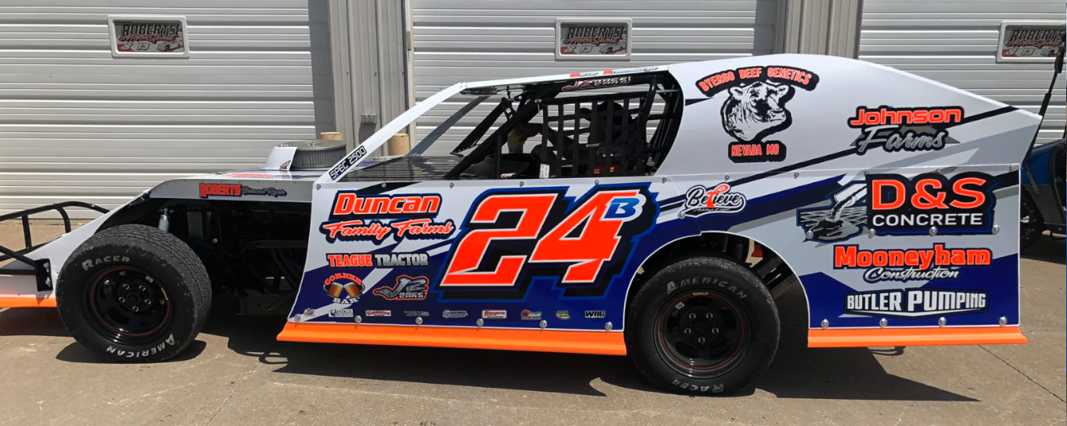 Second Race Car Decal Slider Image